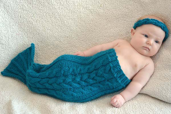 mermaid tail baby