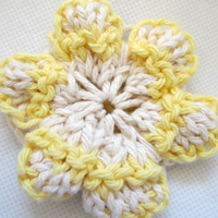summer petals knit flower_thumb 2