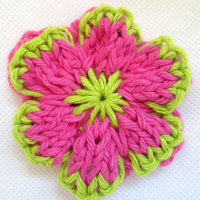 summer petals knit flower_thumb 3