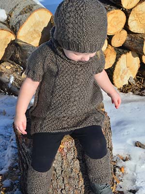 Little Miss Olivia Knitting pattern set