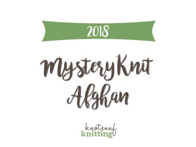 mystery knit 2018 knitting pattern
