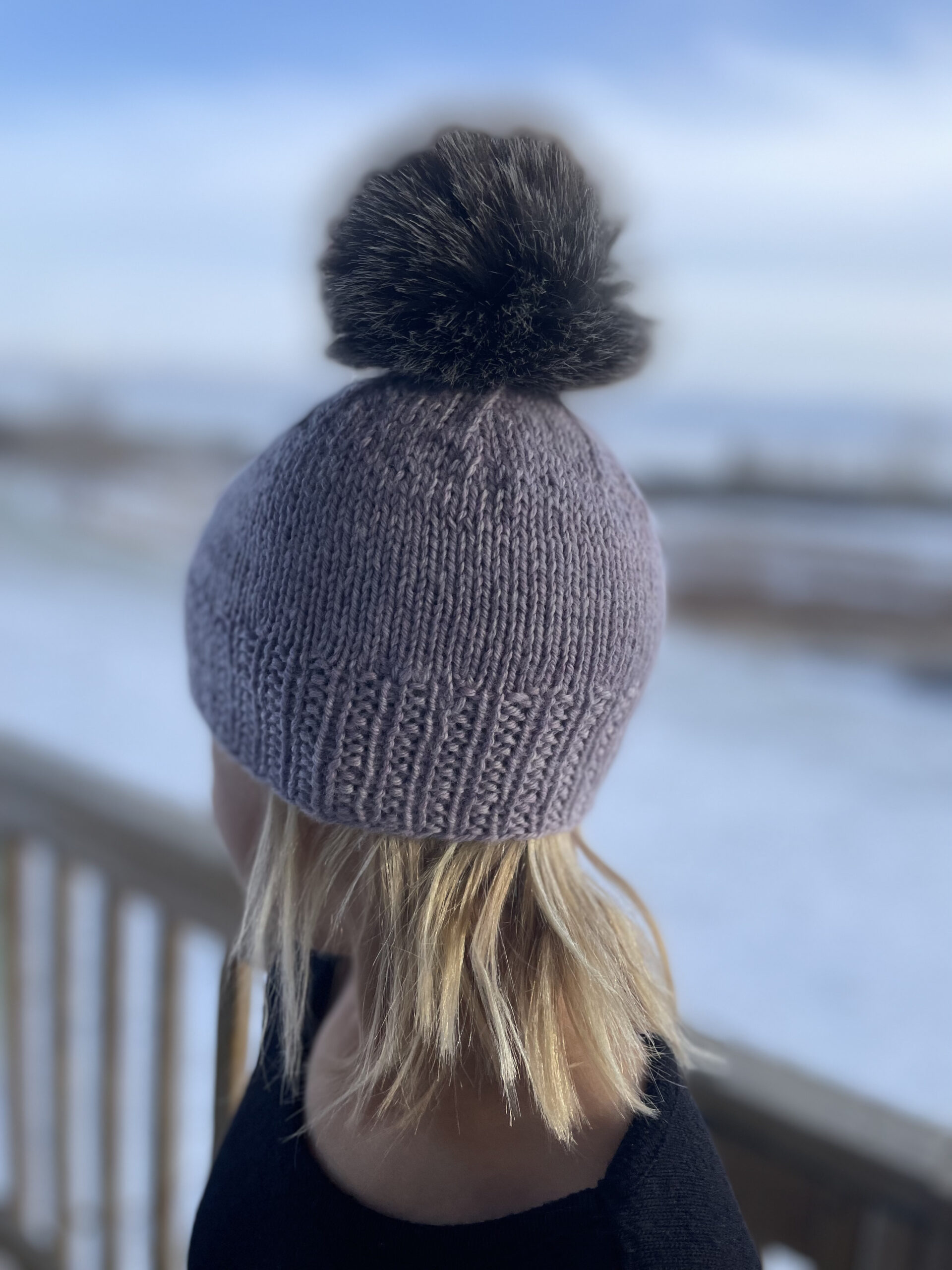 Simple Beanie Hat Knitting Pattern KnotEnufKnitting